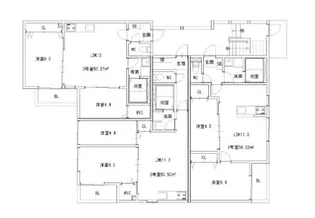 クリーク姪浜【2階】の間取り