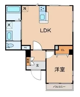Giugno内神田【3階】の間取り
