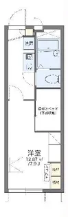 レオパレスMINORIA【1階】の間取り
