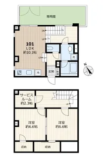 TOBE 北沢の間取り