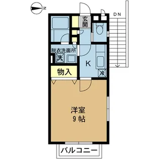 チェリーコーポ【2階】の間取り