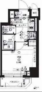 スパシエスタイル住吉【7階】の間取り
