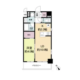 URBANLINK森小路駅前【1階】の間取り