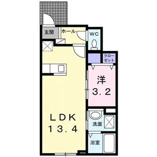 エス・スールV【1階】の間取り