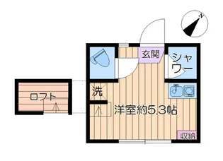 アーバンプレイス高田馬場XIA【2階】の間取り