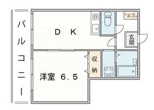グランピア今福【4階】の間取り