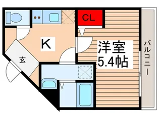 グランメゾン東新小岩【2階】の間取り