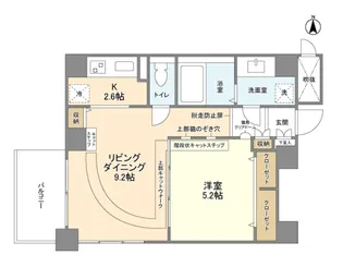 スタイリオ恵比寿SKY【12階】の間取り