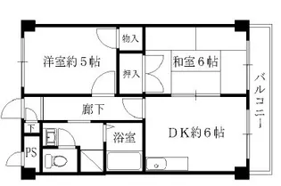 カーサMS【2階】の間取り