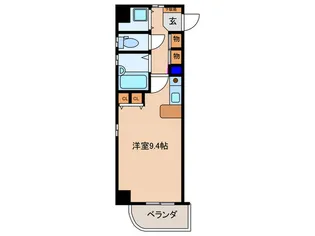 KINGSCOURTIII【10階】の間取り