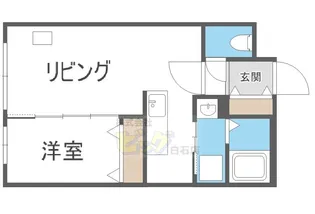 ラ・エスペランス月寒公園【2階】の間取り