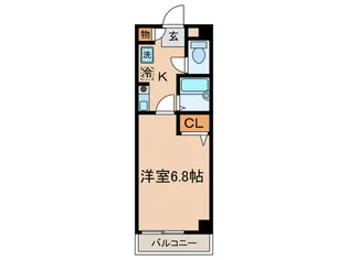 メゾン・ド・フォンテーン【2階】の間取り