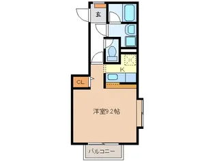 大谷ヴィラ【1階】の間取り