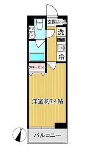 SHOKEN Residence横浜大口【1階】の間取り