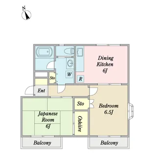セティア・ディフォンII【2階】の間取り