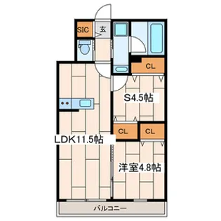 さくら十番館【2階】の間取り