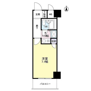 藤和シティコープ浅間町【5階】の間取り