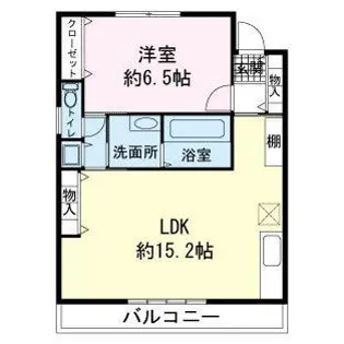 テルツァ上土狩【3階】の間取り