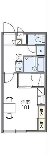 レオパレスシャトー大塚【2階】の間取り