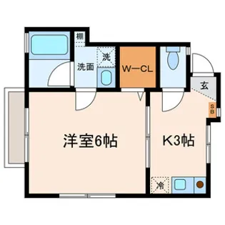ラークポート【2階】の間取り