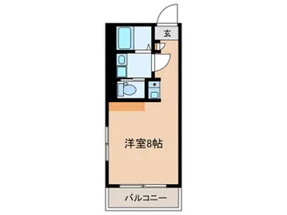 リチェンシア鹿島田【4階】の間取り