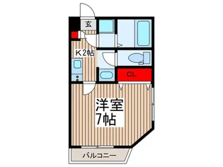 グランエスポワール東川口【1階】の間取り
