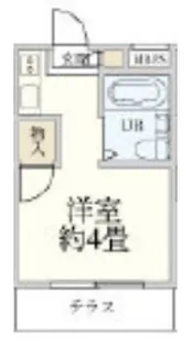 b’CASA福生re-born【1階】の間取り
