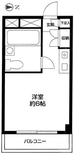 メゾンドノア狭間【3階】の間取り