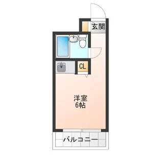 メビウス天王寺西レジデンス【5階】の間取り