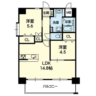 Lapis Lazuli【10階】の間取り