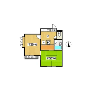 トレド原宿A棟【2階】の間取り