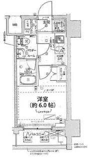 クラリッサ大通り公園【8階】の間取り