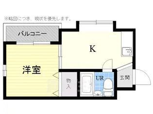 プライムプラザ高槻【2階】の間取り