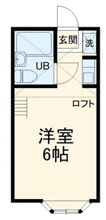 コーポスズキ【1階】の間取り