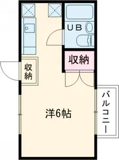 アルビオンシティ立川【2階】の間取り