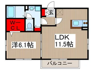 新浜ストリート【3階】の間取り
