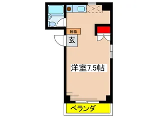 ミリオン向ヶ丘遊園【2階】の間取り