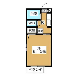 サンメゾン【1階】の間取り