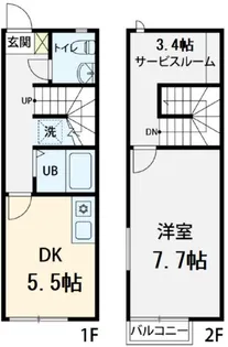 エスポワールド弥生が丘の間取り