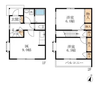 メゾンセレノ【1階】の間取り