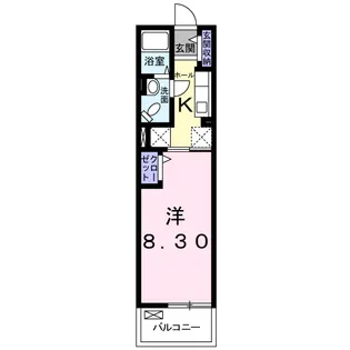 シュヴァルベルジュ【2階】の間取り
