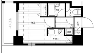 ステージファースト西早稲田【9階】の間取り