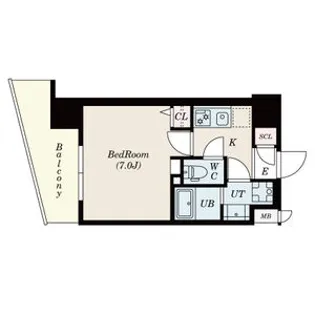 S-RESIDENCE浅間町【4階】の間取り