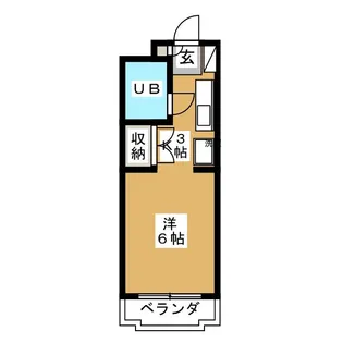 白楽スカイハイツ【1階】の間取り