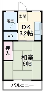 コーポ桐林【2階】の間取り