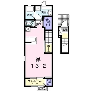 セイバリー エポック【2階】の間取り