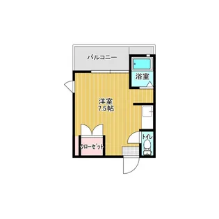フローラル新屋敷【8階】の間取り