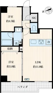 le Sud α【3階】の間取り