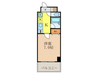 スカーレット江坂の間取り