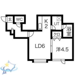 エターナル【2階】の間取り